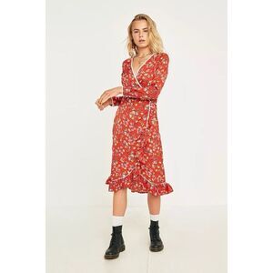Free People Covent Garden Floral Midi Dress